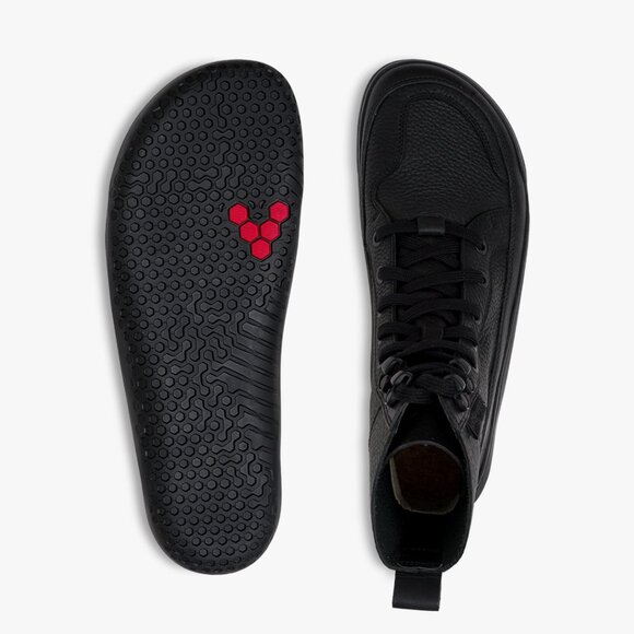 Vivobarefoot Gobi Boot Womens in Obsidian - Picture 7 of 10